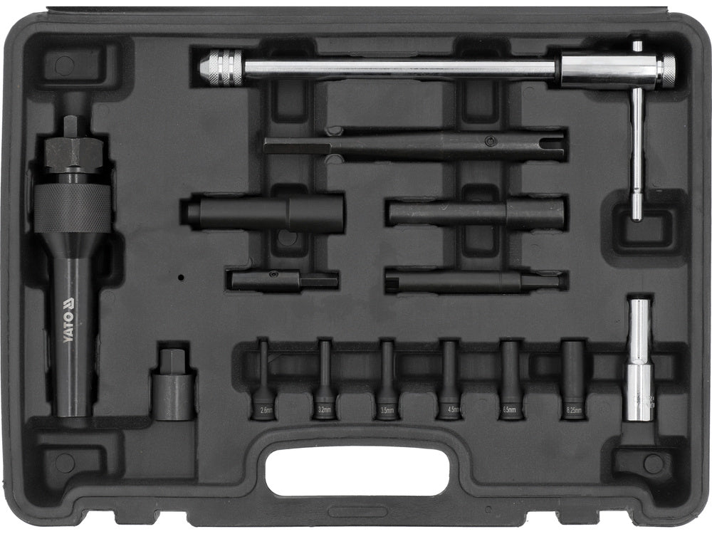 SET PENTRU DEMONTAT YATO YT-05344 SI REPARAT FILETE BUJII, 40 PIESE
