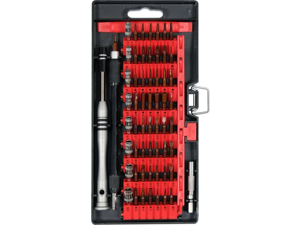 YATO YT-25760 MOBILTELEFON JAVÍTÓ KÉSZLET, 61 DARABOS