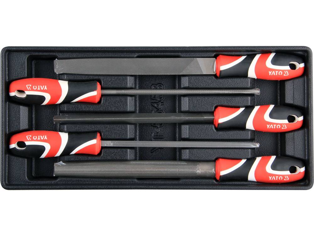 200 MM-ES YATO YT-55453 RESZELŐKÉSZLET SZERSZÁMSZEKRÉNYHEZ - 5 DB-OS