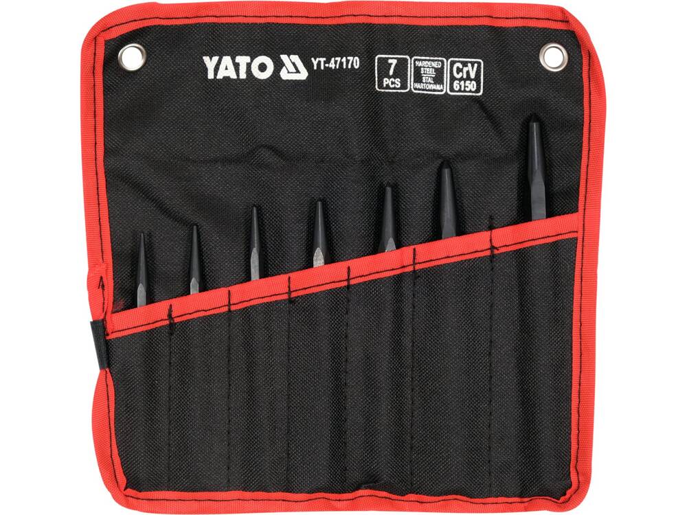 LYUKASZTÓ KÉSZLET 7 DARABOS YATO YT-47170
