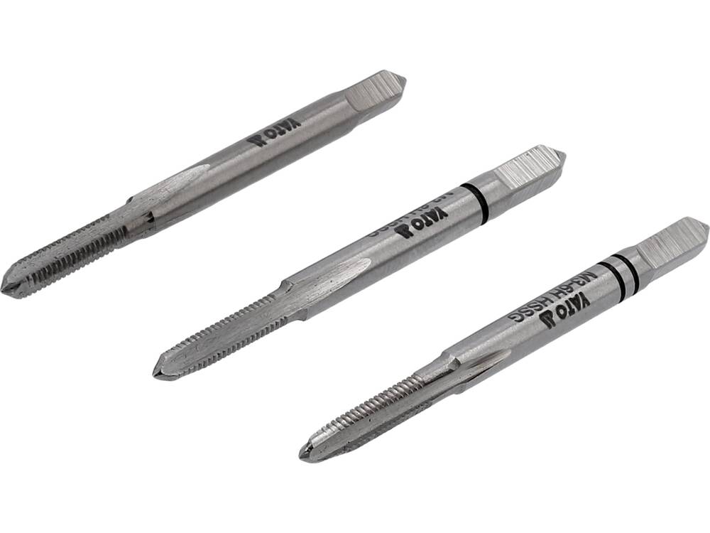 M3 MENETFÚRÓ KÉSZLET, YATO YT-2930 3 DB-OS