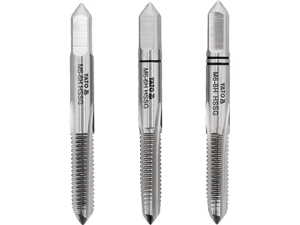 M6-os menetfúró készlet, YATO YT-2933 3 részes