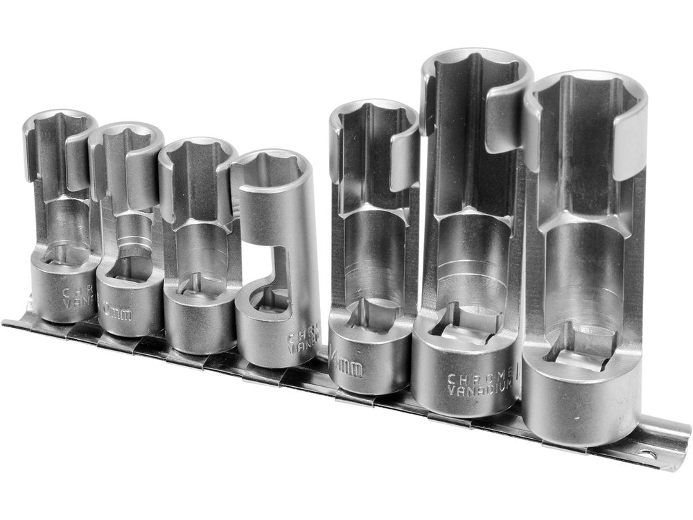 YATO YT-17508 NYITOTT CSŐKÉSZLET 3/8” ÉS 1/2”, 7 RÉSZES