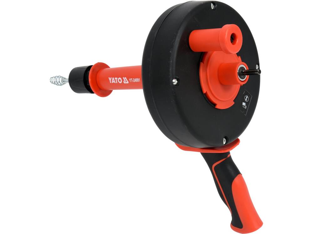 SPIRALA PENTRU CANALIZARE, YATO YT-24991 TAMBUR, 6MMX7.6M