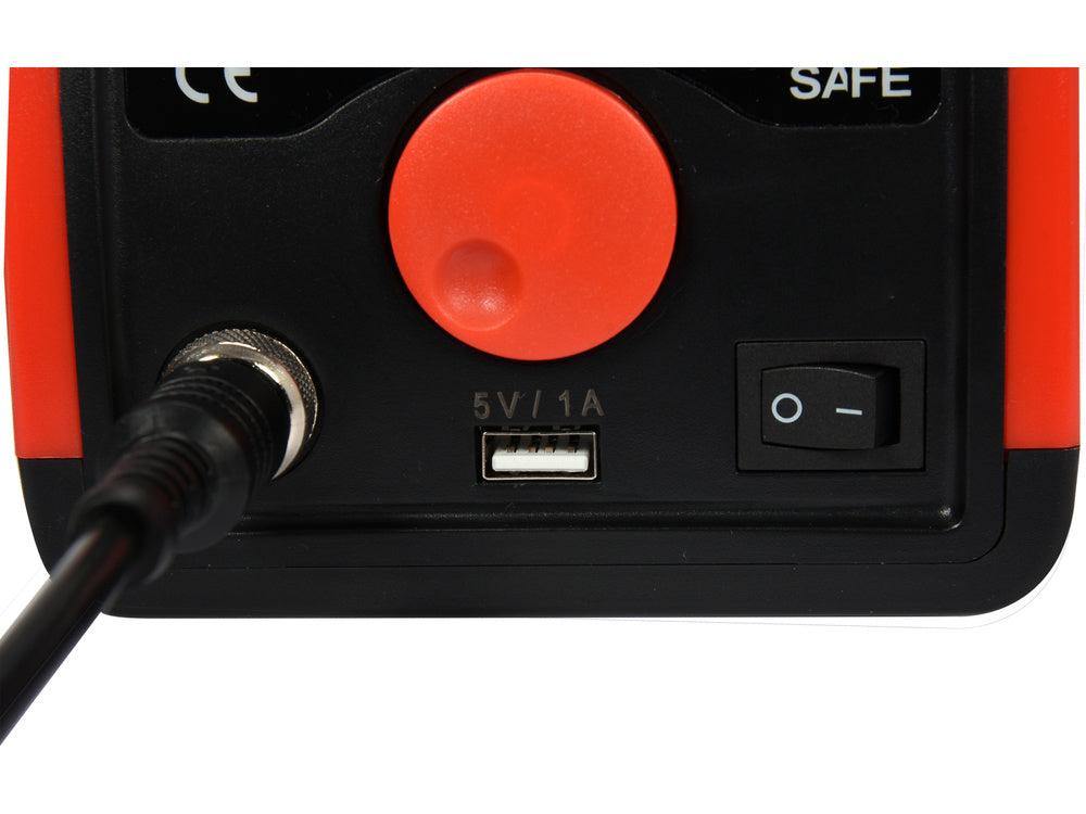 YATO YT-82456 75W-os forrasztóállomás, 3,5 hüvelykes LCD kijelzővel