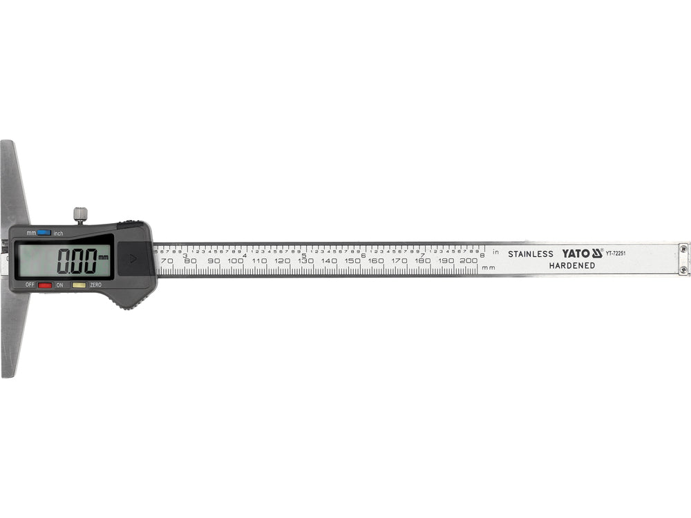 SUBLER DIGITAL PENTRU ADANCIME 200MM Yato YT-72251
