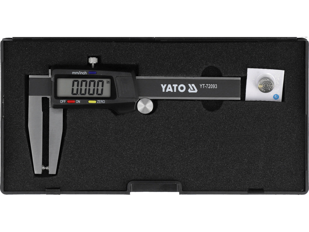 DIGITÁLIS FÉKNYEREG YATO YT-72093 FÉKTÁRCSÁKHOZ, 180MM, 0-70MM