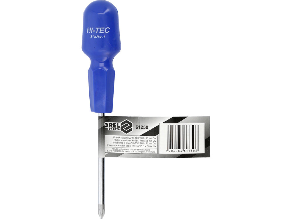 HI-TEC CSAVARHÚZÓ, PH1X75MM, VOREL 61250 CR-V