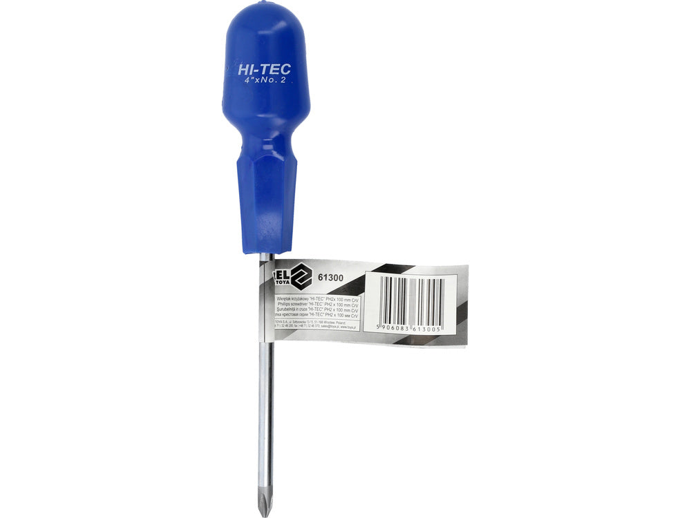 HI-TEC CSAVARHÚZÓ, PH2X100MM, VOREL 61300 CR-V