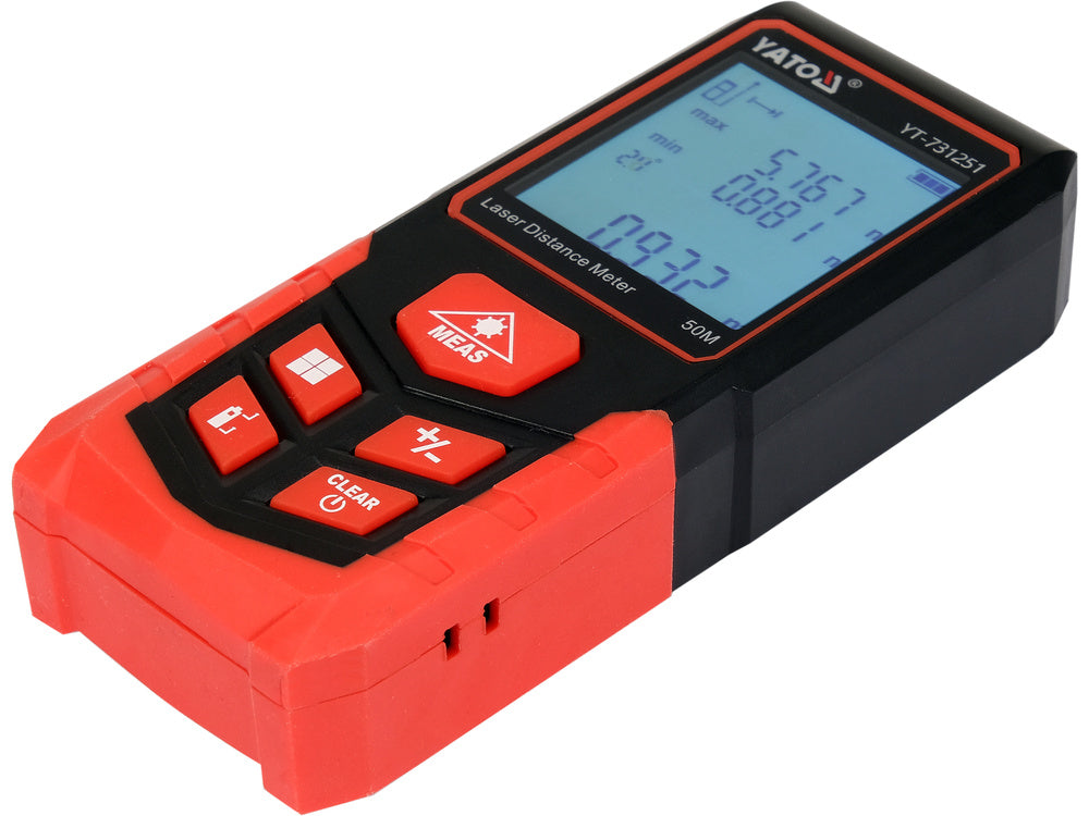 LÉZERES TÁVOLSÁGMÉRŐ 50M YATO YT-731251