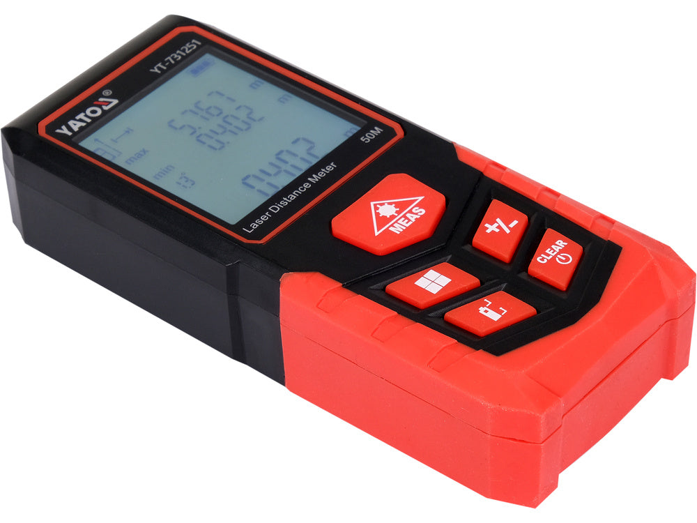 LÉZERES TÁVOLSÁGMÉRŐ 50M YATO YT-731251
