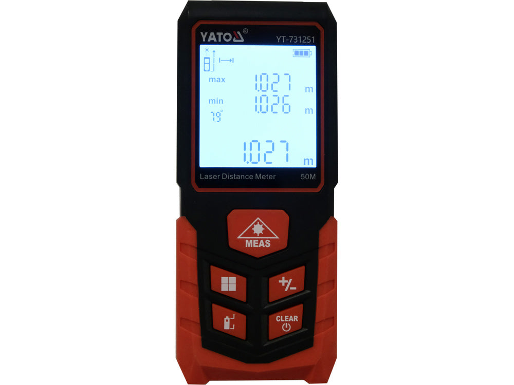 LÉZERES TÁVOLSÁGMÉRŐ 50M YATO YT-731251