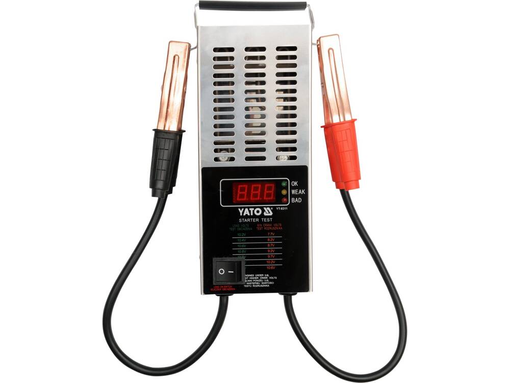 DIGITÁLIS AKKUMULÁTOR TESZTER YATO YT-8311 12V