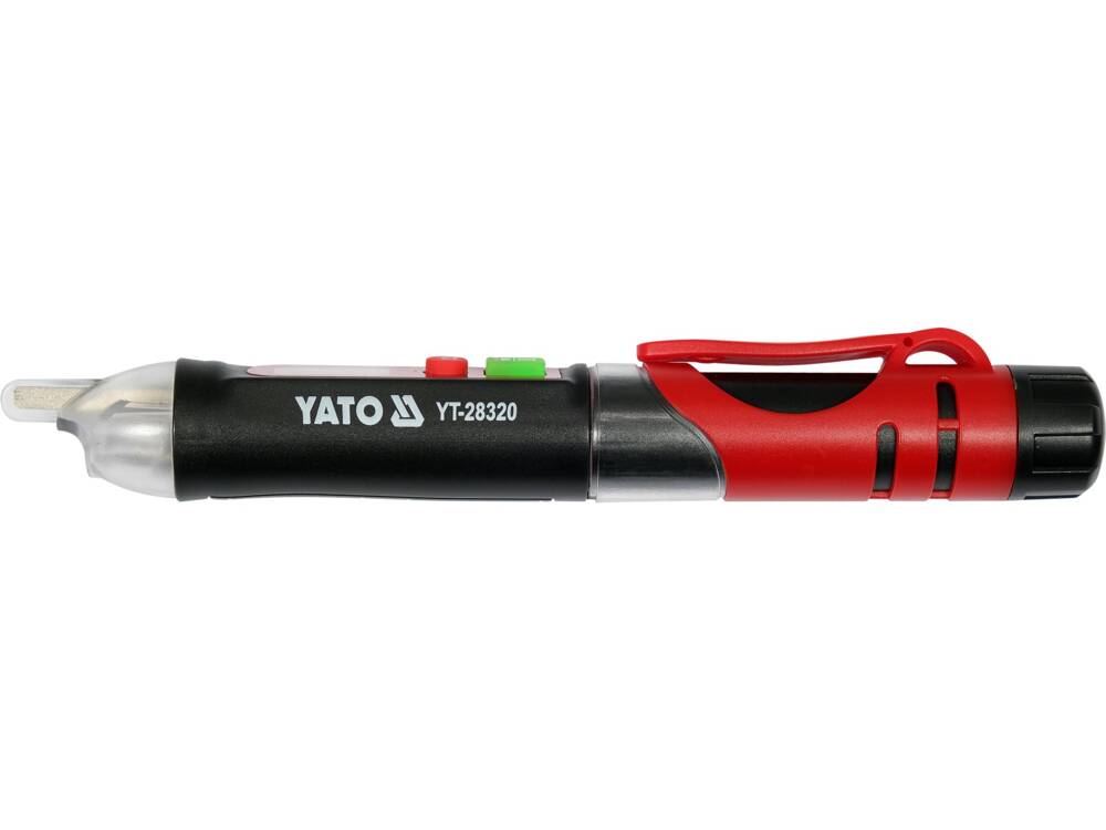 TESTER TENSIUNE FARA YATO YT-28320 CONTACT - INDUCTIE, CU DISPLAY
