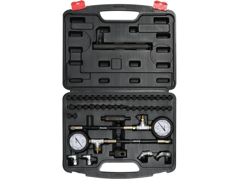 YATO YT-73040 NYOMÁSELLENŐRZŐ FÉKRENDSZER, 46 DARABOS
