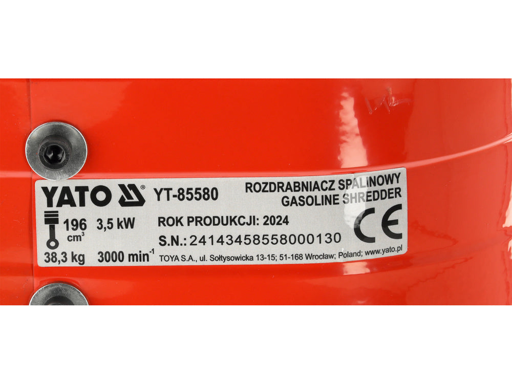 TOCATOR PENTRU CRENGI, YATO YT-85580 PE BENZINA 45MM