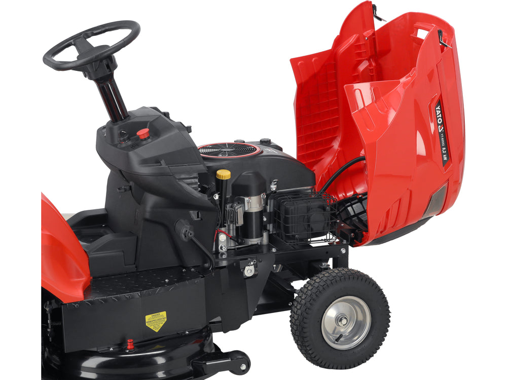 TRACTORAȘ de TUNS IARBA Yato YT-85552 , Motor LONCIN , Pornire electrică , 452 cm3 , 10,88 CP