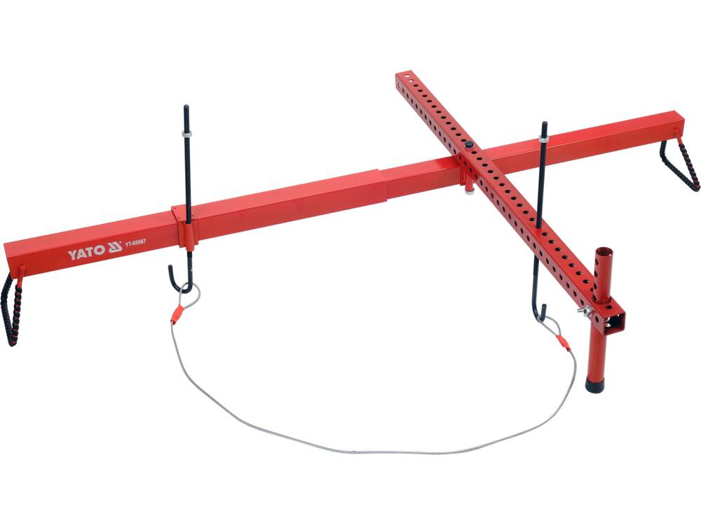 MOTORTÁMASZ CROSSHACK, YATO YT-55567 ÁLLÍTHATÓ SZÉLESSÉG 90-160 CM