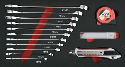 SZERSZÁMKOCSI, 3 REKESZES YATO YT-09104