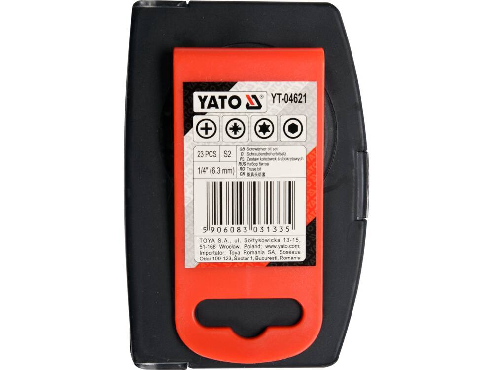 TRUSA 23 BITI YATO YT-04621 CU ADAPTOR