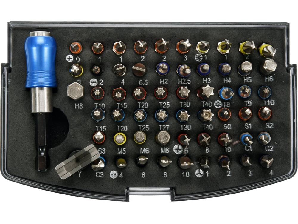 59 bites YATO YT-04624 készlet adapterrel