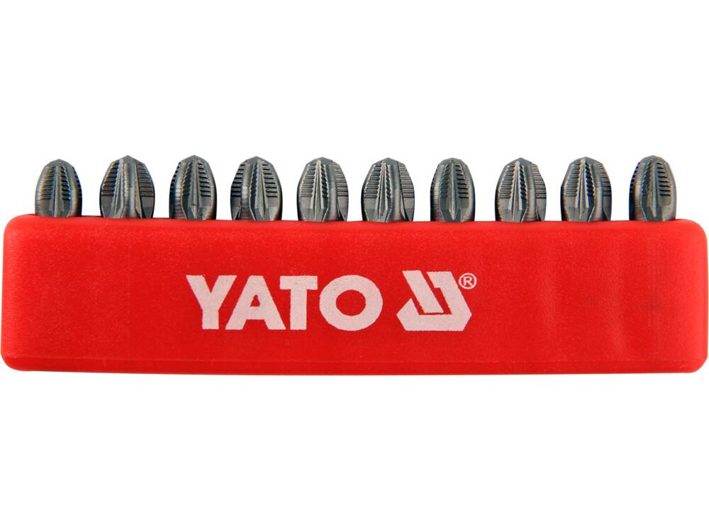 10 db-os YATO YT-0472 bitkészlet PZ3x25mm S2