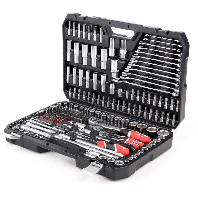 CSŐKÉSZLET, YATO YT-38841 CSILLAGVILLANCS, GYAKORLATI SZERSZÁMÚ, 216 DARABOS