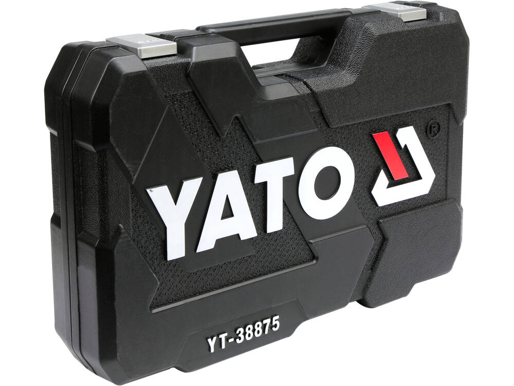 YATO CSŐKÉSZLET YT-38875 126 DARAB 1/2-3/8-1/4
