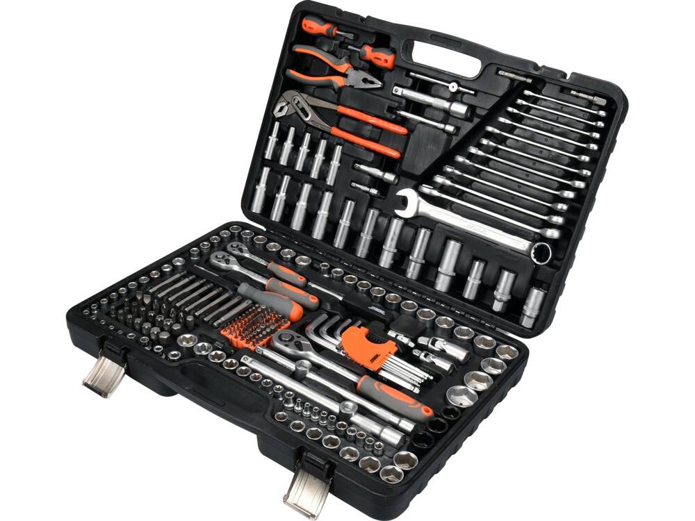 CSŐKÉSZLET 1/2-3/8-1/4, STHOR 58693 225 DARABOS