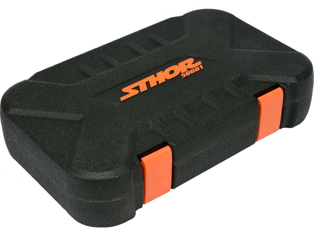 TRUSA TUBULARE 3/8, STHOR 58661 22 PIESE