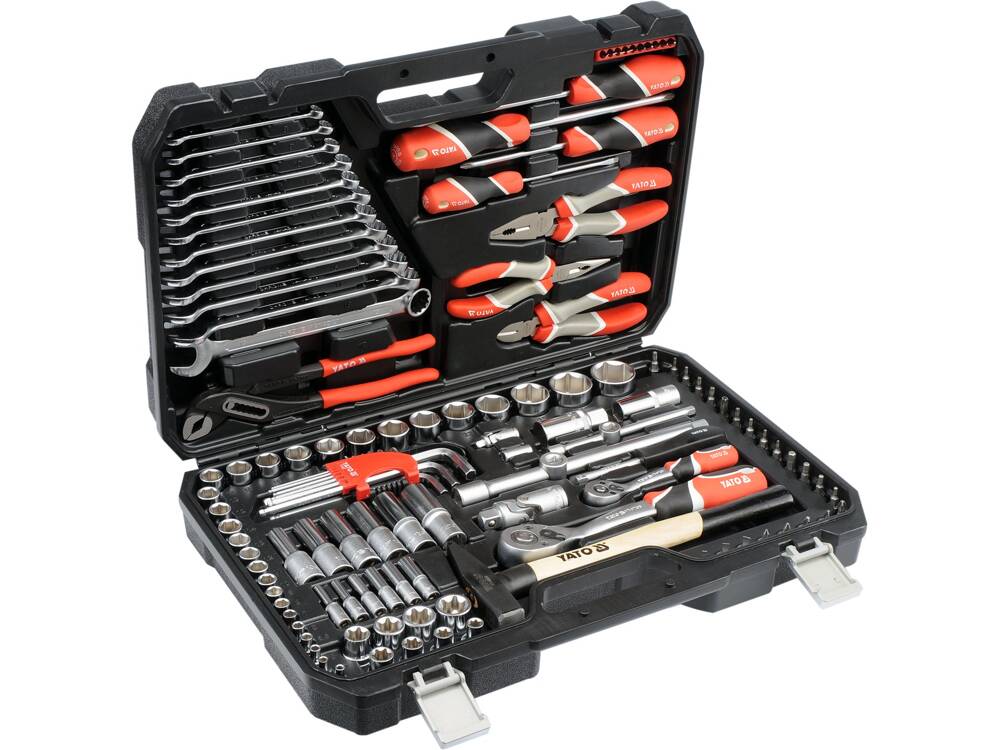 YATO YT-38901 CSŐKÉSZLET, CSILLAGVILÁCS, GYAKORLATI SZERSZÁM, 122 DARABOS
