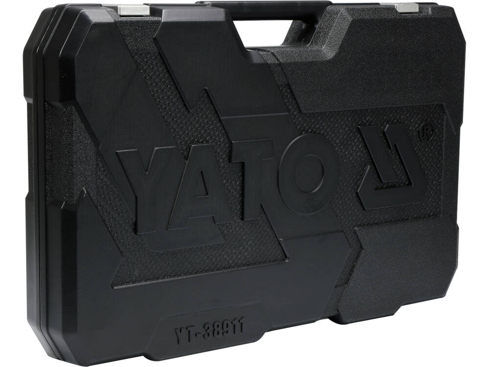 CSŐKÉSZLET + YATO YT-38911 RACSNIS KULCSKÉSZLET, 79 DARABOS