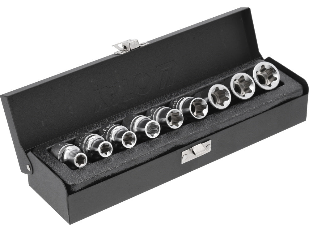 CR-V CSŐKÉSZLET, YATO YT-0521 9 DB, E10-E24