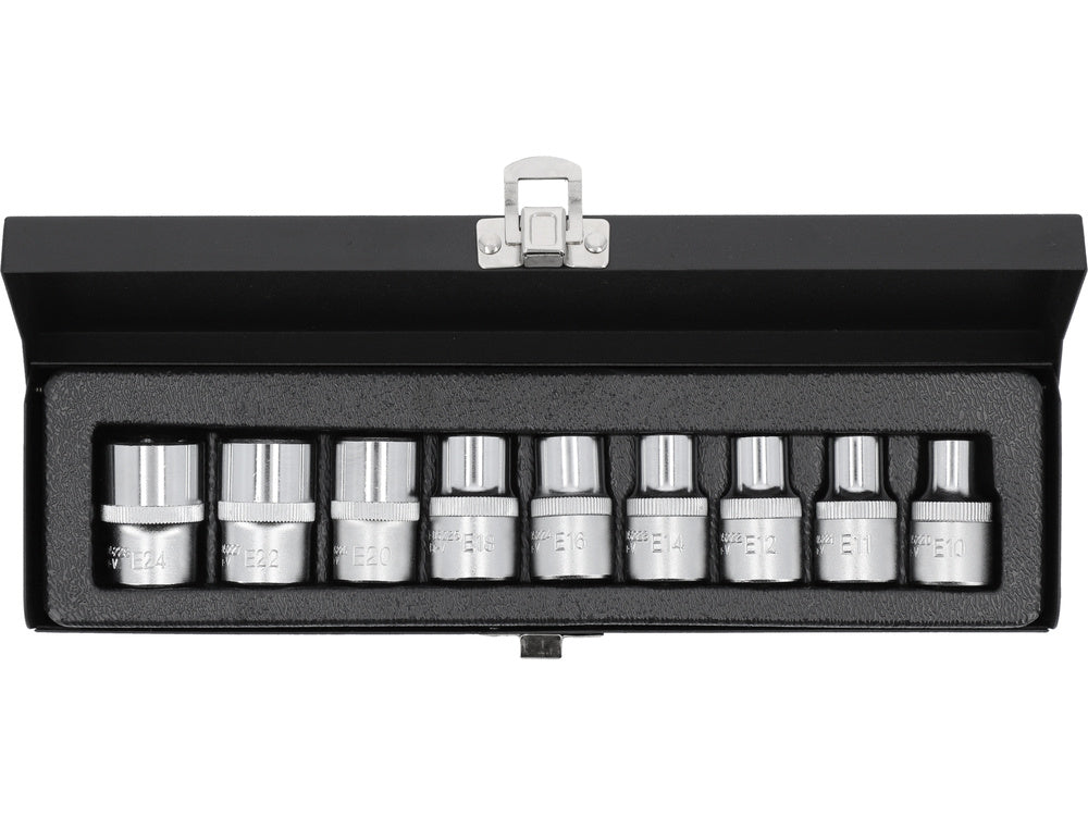 CR-V CSŐKÉSZLET, YATO YT-0521 9 DB, E10-E24