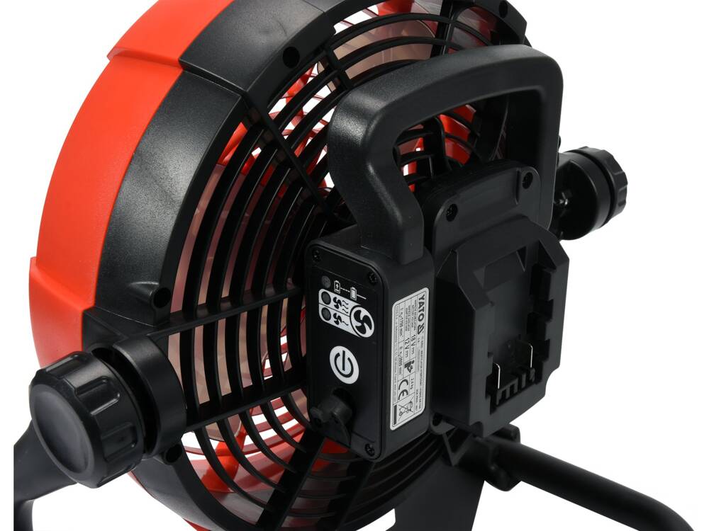 HIBRID VENTILÁTOR, 18V/240V, YATO YT-82933 AKKUMULÁTOR NÉLKÜL