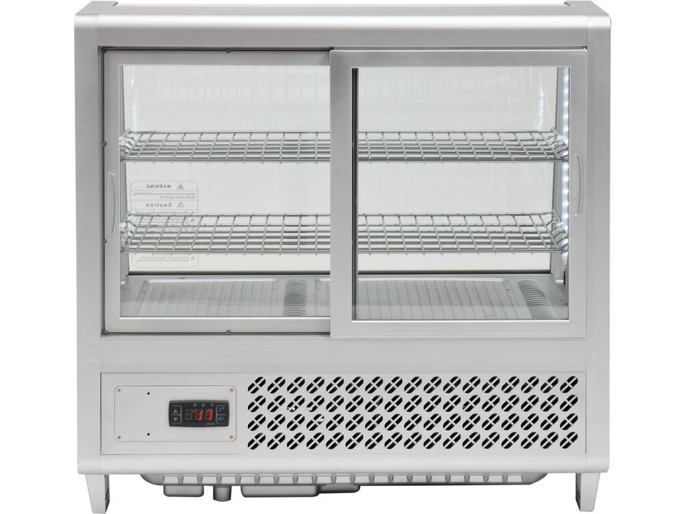 HŰTÖTT VITRIN YATO YG-05022, 160W, 100L, 68X45X67CM, automatikus leolvasztás, edzett üveg, LED, ,