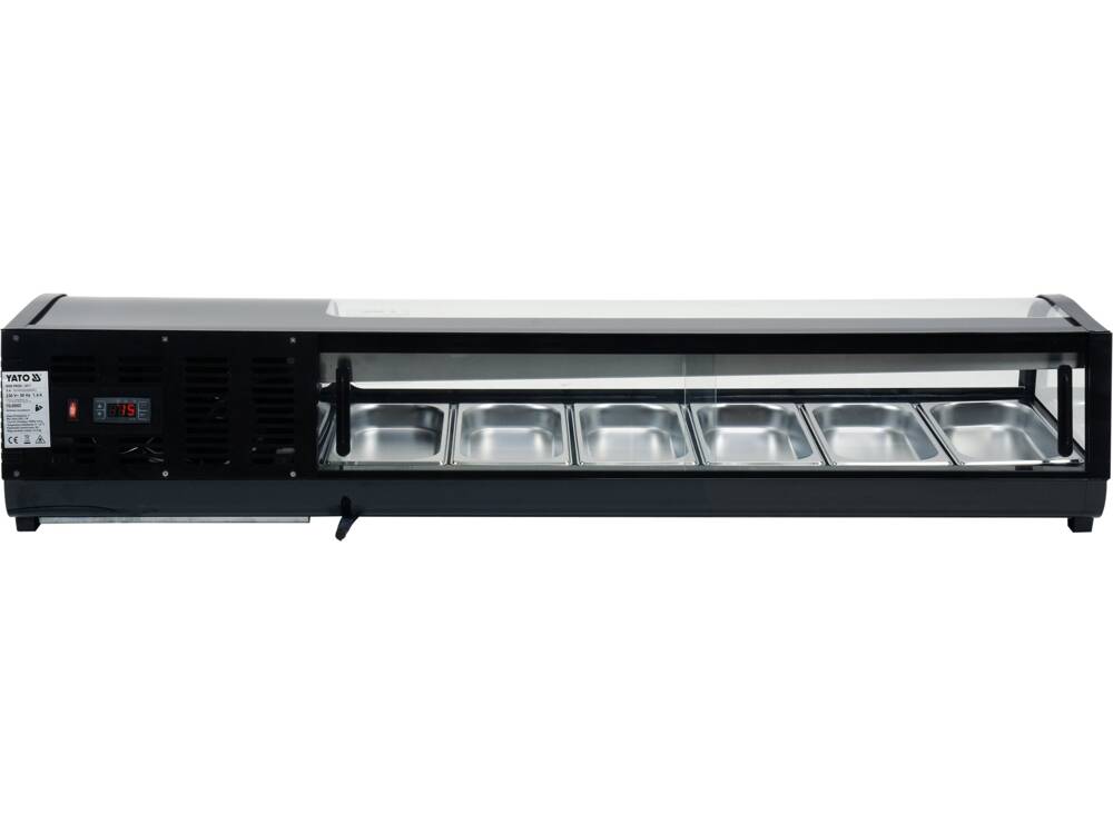 HŰTŐVITRIN 6X1/3 YATO YG-05002 GN, 153X42X26.5CM
