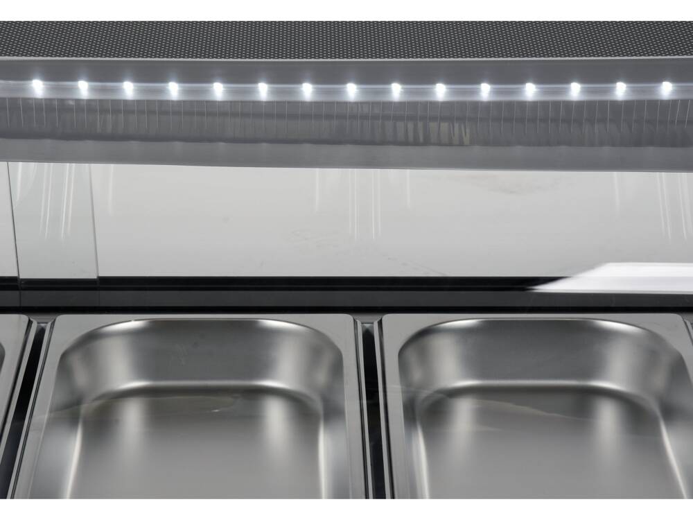 HŰTŐVITRIN 6X1/3 YATO YG-05002 GN, 153X42X26.5CM