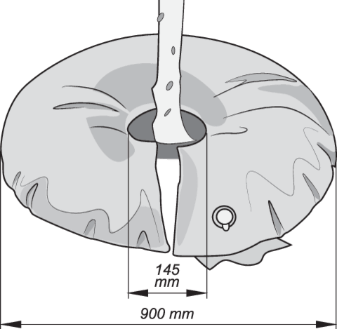 SAC DE APA FLO 89720 PENTRU IRIGAT POMI, METODA PICURARE 55L FLO - scule electrice si unelte profesionale - BricoMart