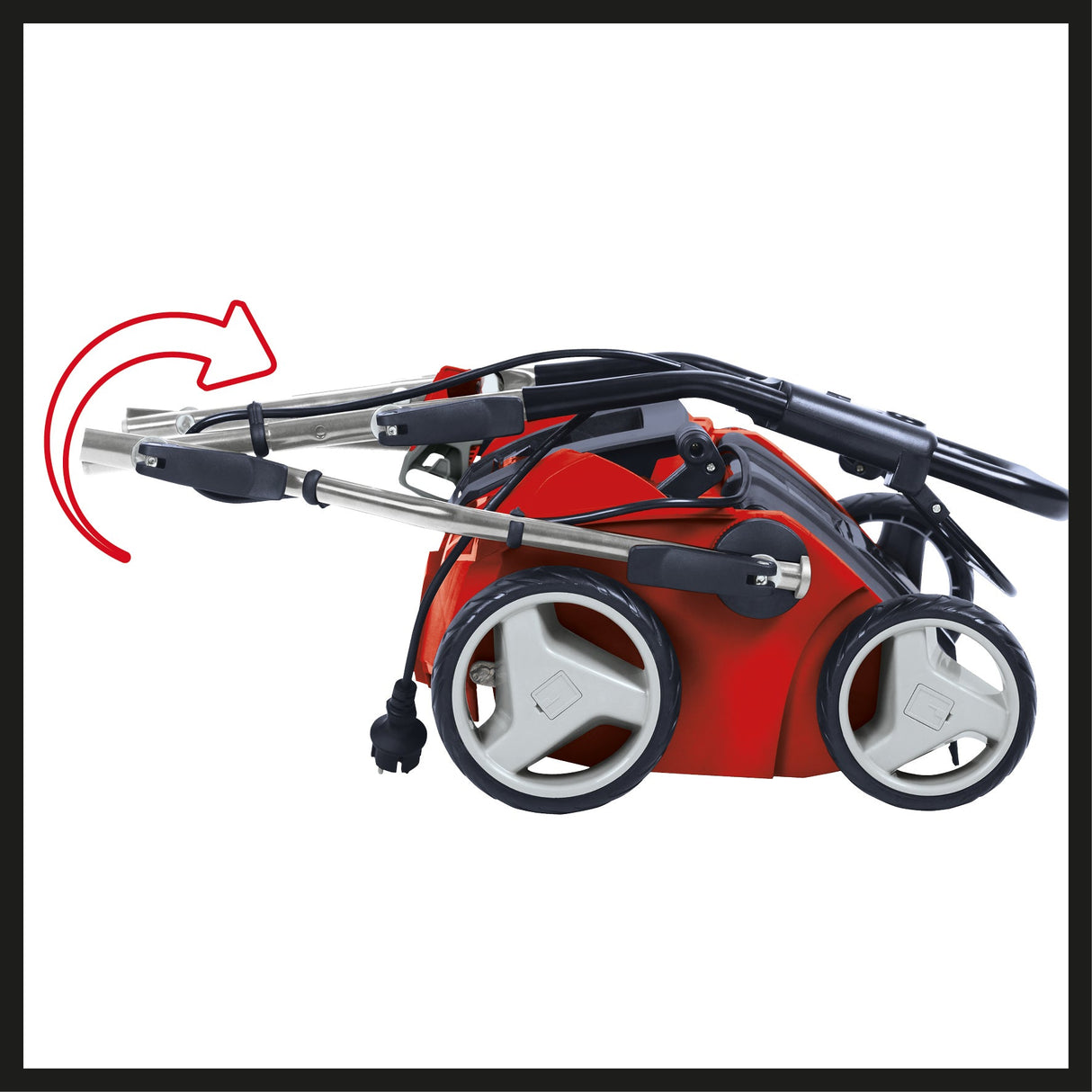 Scarificator - aerator electric Einhell GE - SA 1435 (1400 W, latime de lucru 35 cm, adancime de lucru 3–9 mm, ghidon reglabil pe inaltime, sac de colectare 28 L, incl. rola de aerare Einhell - scule electrice si unelte profesionale - BricoMart