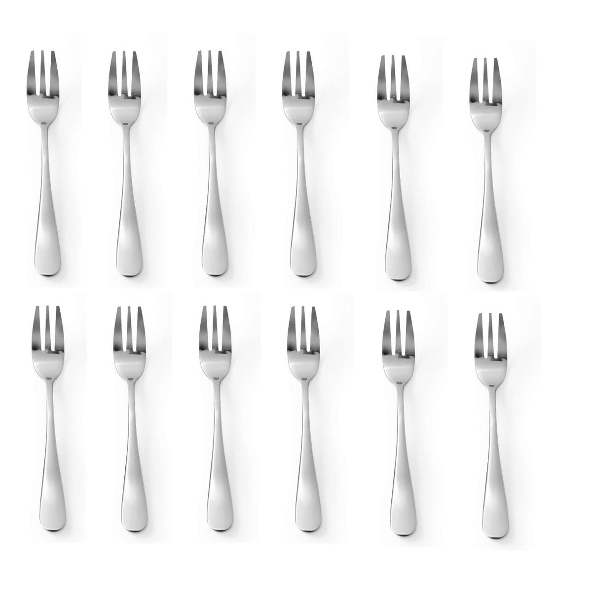 Set 12 x furculite desert (L) 136 mm, inox, Hendi Profi Line