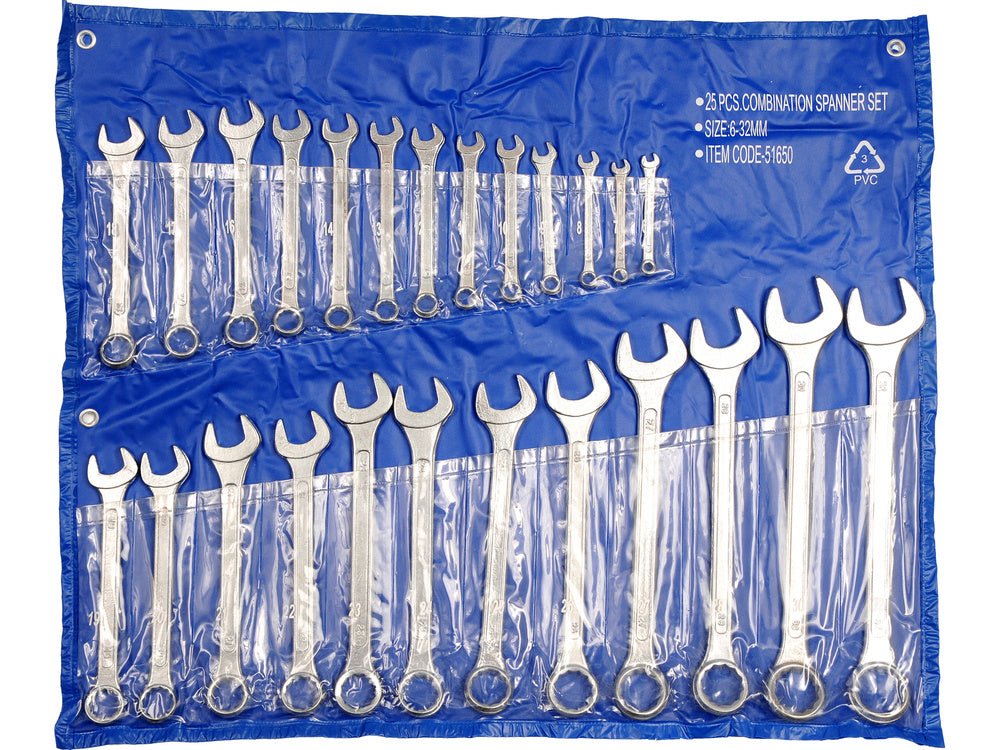 SET 25 CHEI NO NAME 51650 COMBINATE 6-32MM NO NAME - scule electrice si unelte profesionale - BricoMart