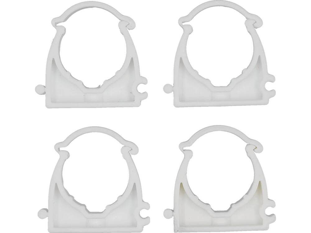 SET 4 CLEME VOREL 54835 BLOCABILE SUPORT TEAVA PVC, PE, PE-X, PP, PB, 28MM VOREL - scule electrice si unelte profesionale - BricoMart