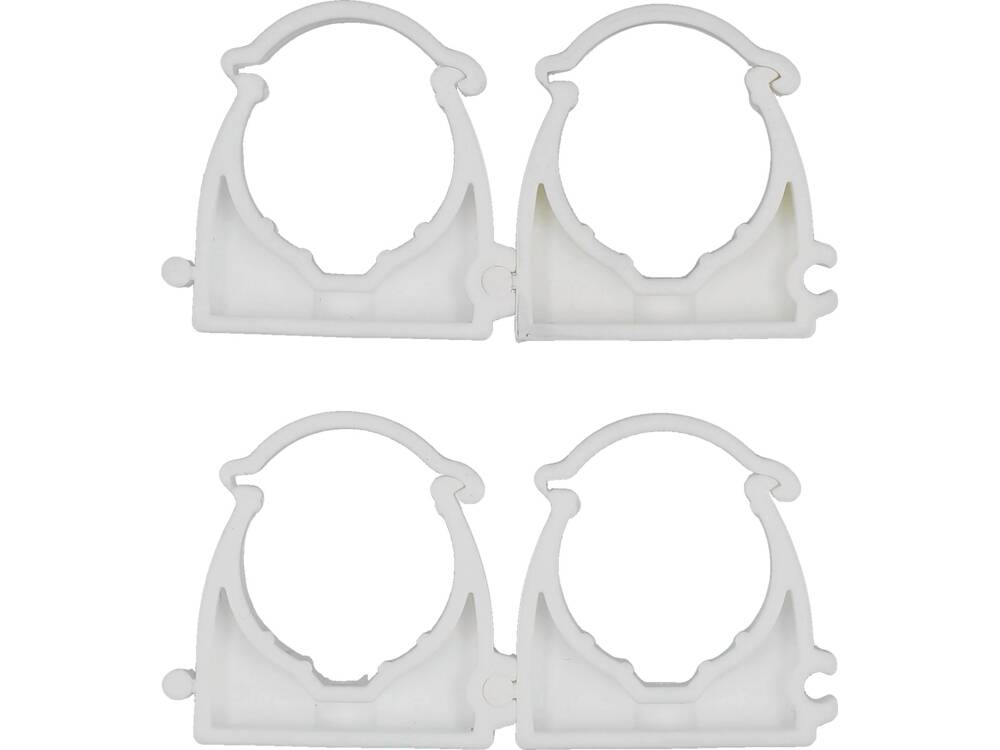 SET 4 CLEME VOREL 54835 BLOCABILE SUPORT TEAVA PVC, PE, PE-X, PP, PB, 28MM VOREL - scule electrice si unelte profesionale - BricoMart