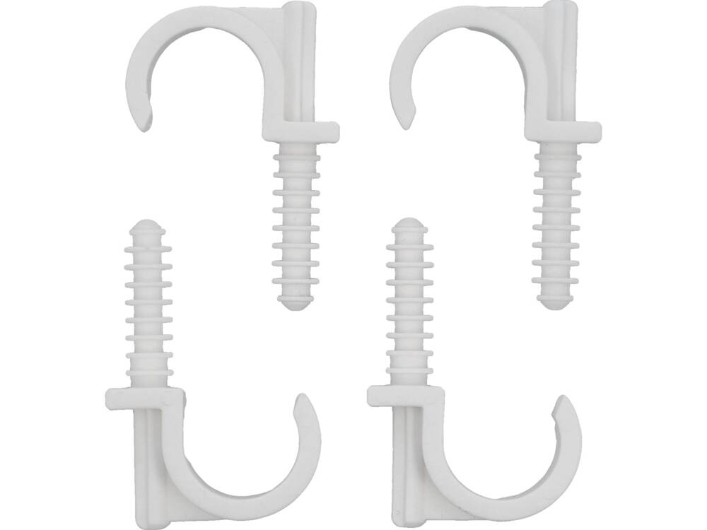 SET 4 CLEME VOREL 54854 SIMPLE CU MONTARE RAPIDA, PENTRU TEVI 25MM VOREL - scule electrice si unelte profesionale - BricoMart