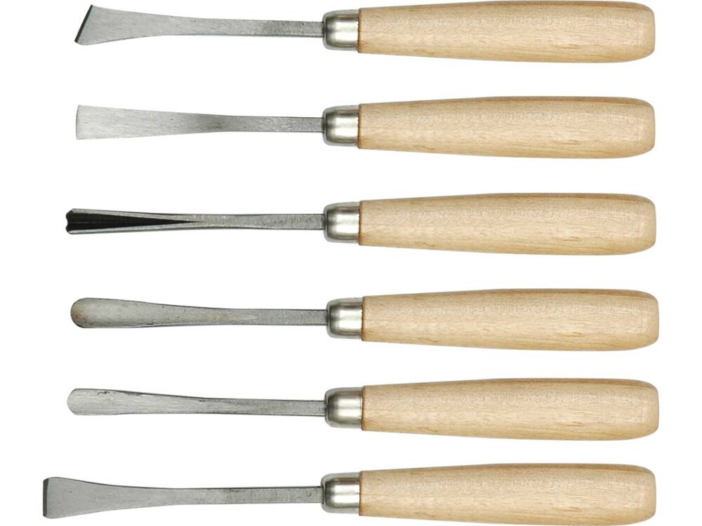 SET 6 DALTI NO NAME 25700 MANER LEMN NO NAME - scule electrice si unelte profesionale - BricoMart
