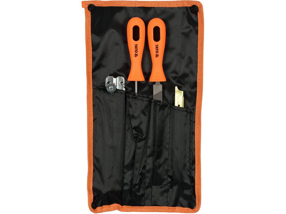 SET ASCUTIT LANT YATO YT-85041 DRUJBA 4.5MM, 4 PIESE YATO - scule electrice si unelte profesionale - BricoMart