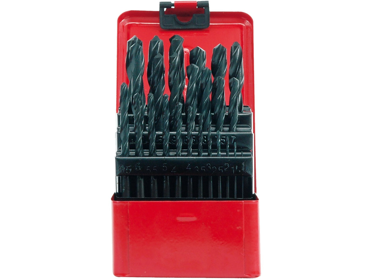 SET BURGHIE PENTRU STHOR 22250 METAL - HSS 1-13MM, 25 BUC STHOR - scule electrice si unelte profesionale - BricoMart