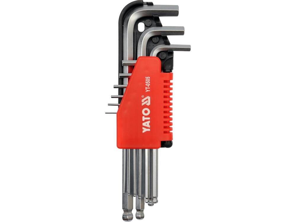 SET CHEI IMBUS YATO YT-0505 9 BUC 1.5-10MM CR-V YATO - scule electrice si unelte profesionale - BricoMart