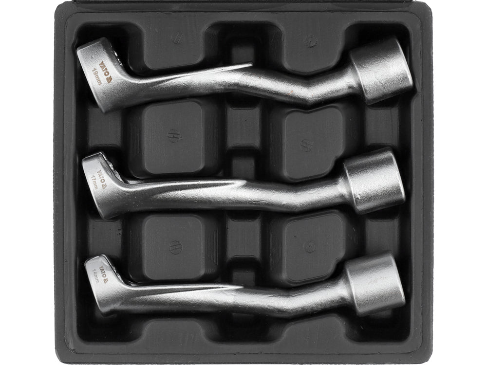 SET CHEI PENTRU INJECTOARE 1/2'', 3 BUC Yato YT - 17619 - 14 mm, 17 mm, 352a, 19 mm Yato - scule electrice si unelte profesionale - BricoMart
